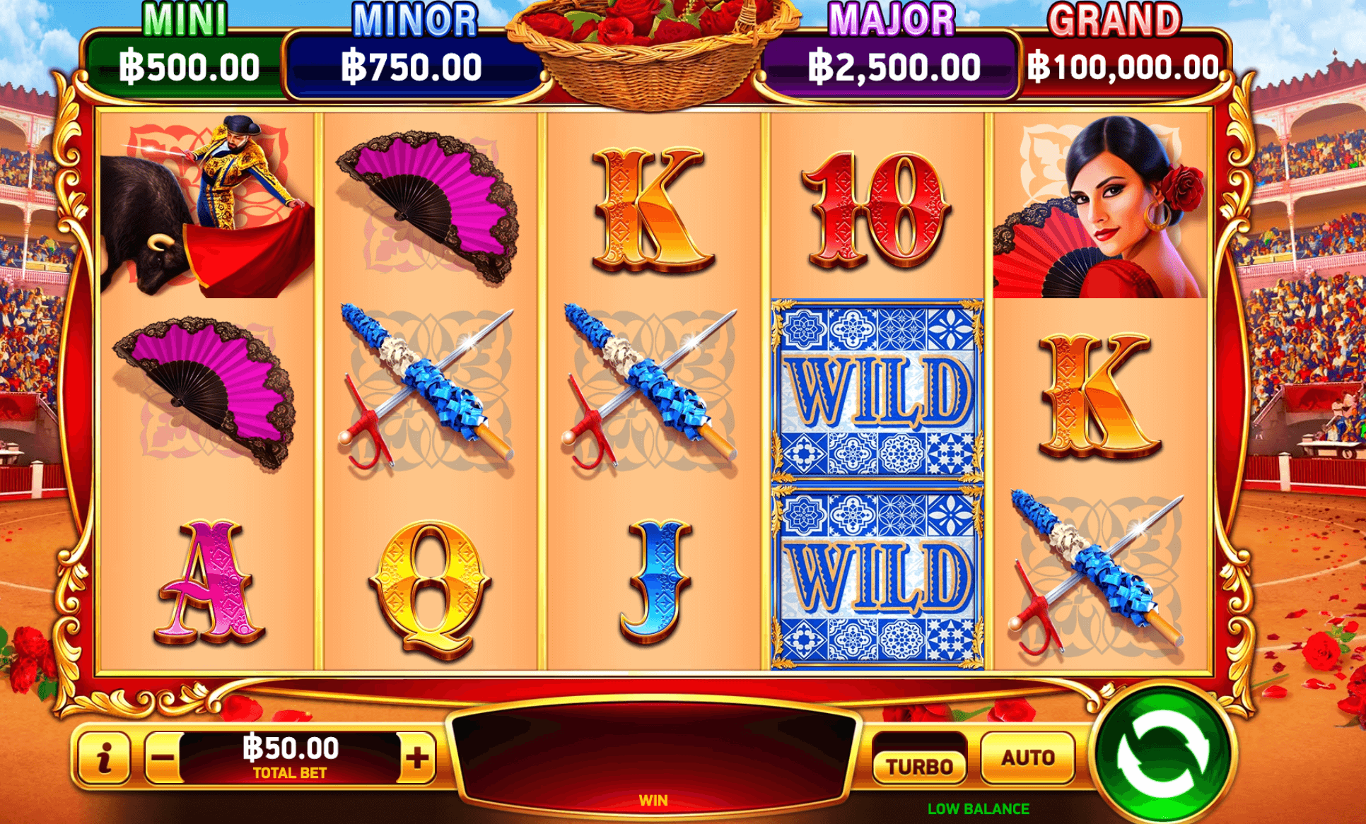 Bull Fever Playtech 123Joker game