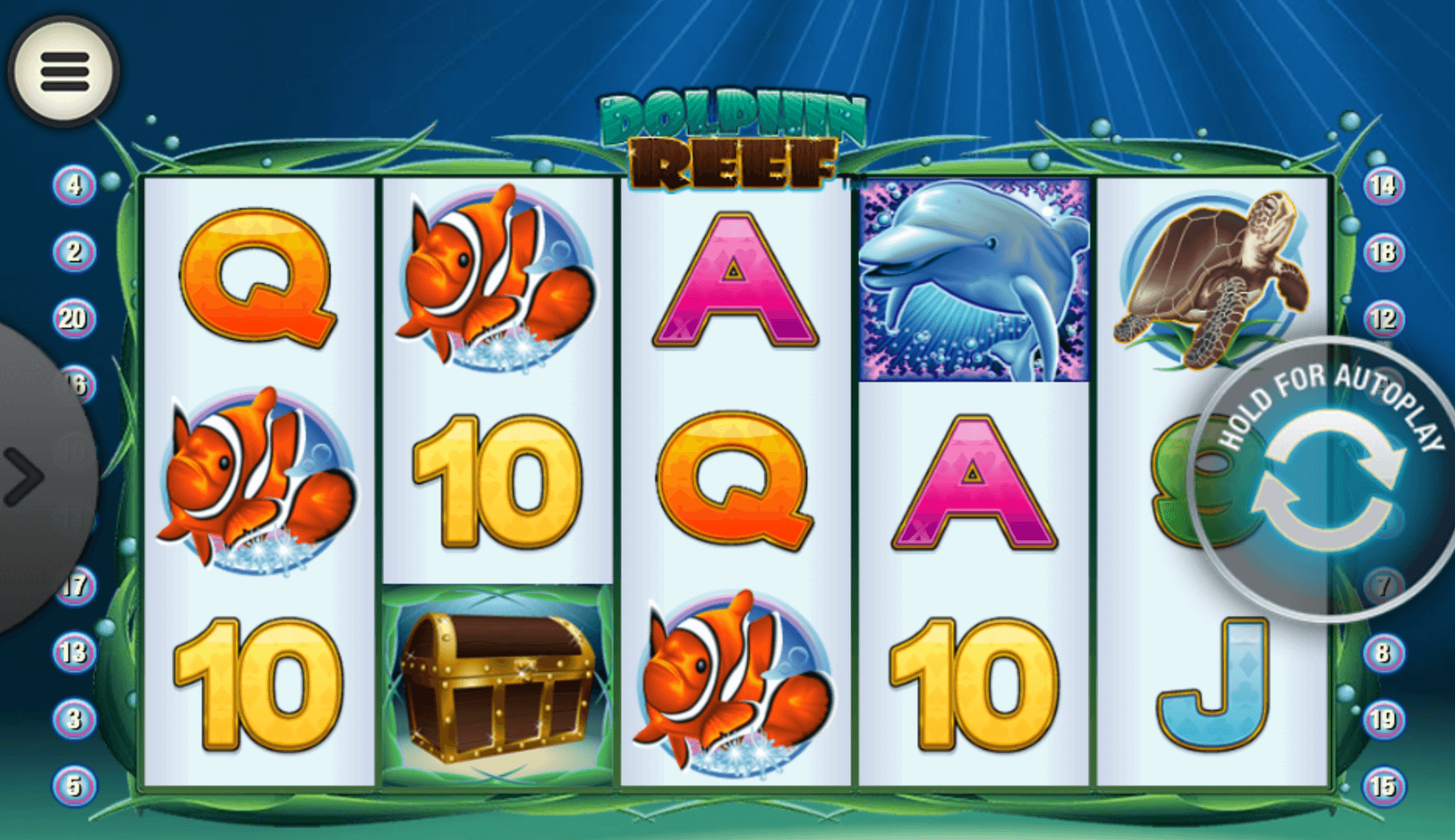 Dolphin Reef Playtech Joker family