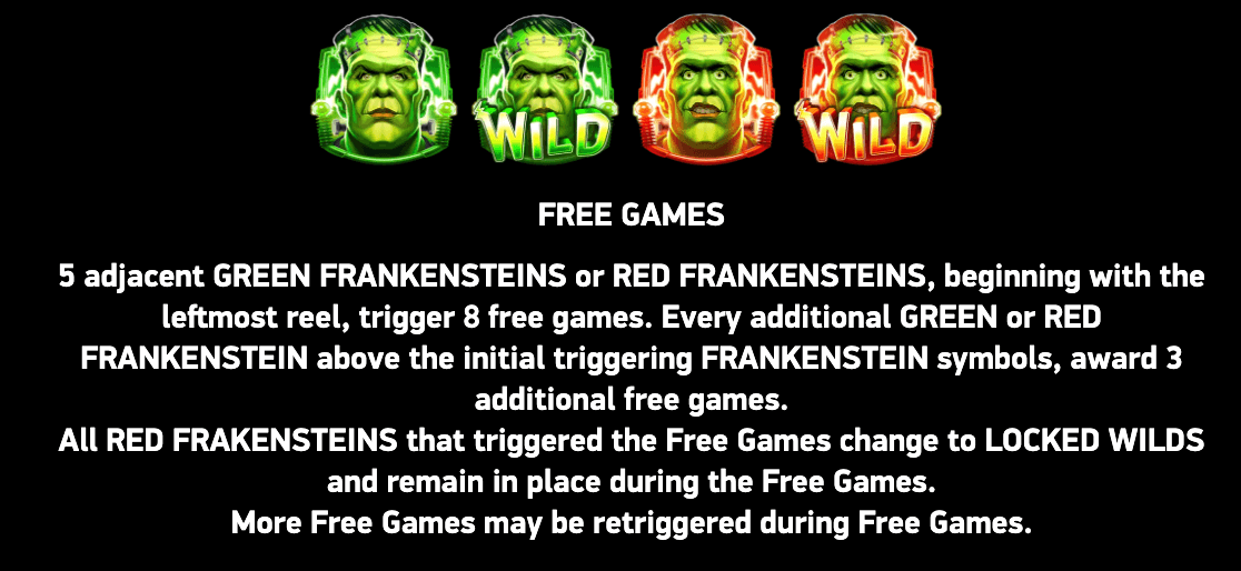 Dr. Frankenstein Playtech Joker gaming