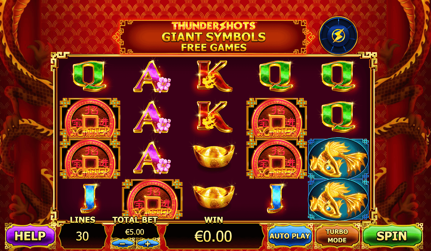Fortune Fortune Thundershots Playtech Joker slot