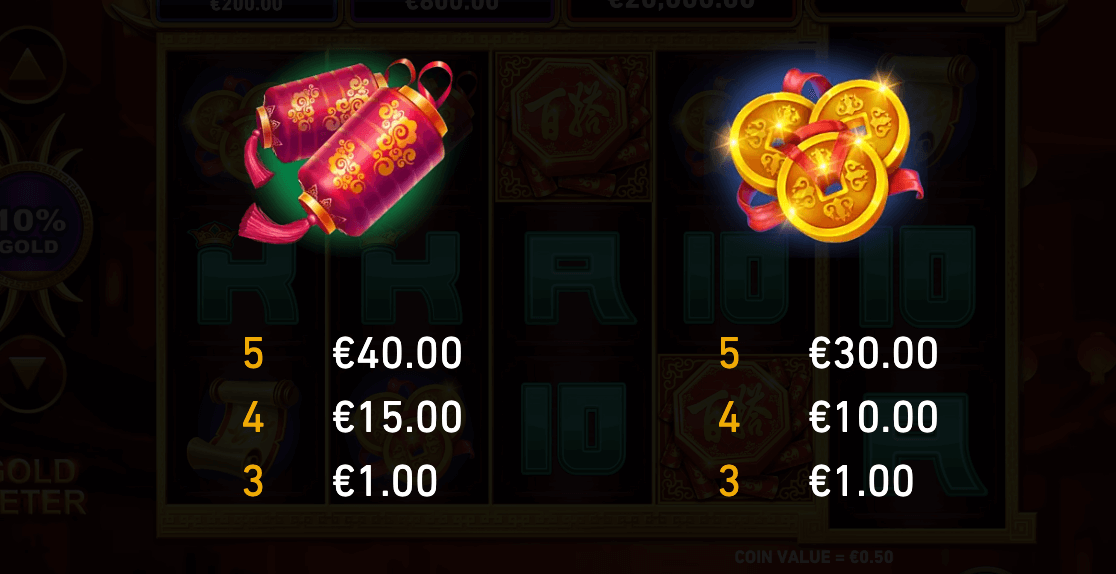 Gold Pile- New Years Gold Playtech 123Joker game