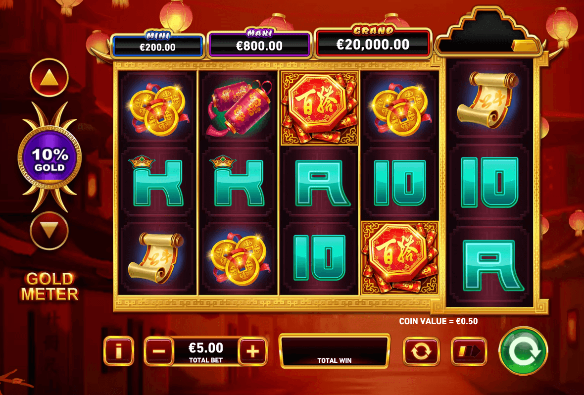 Gold Pile- New Years Gold Playtech Joker game 123