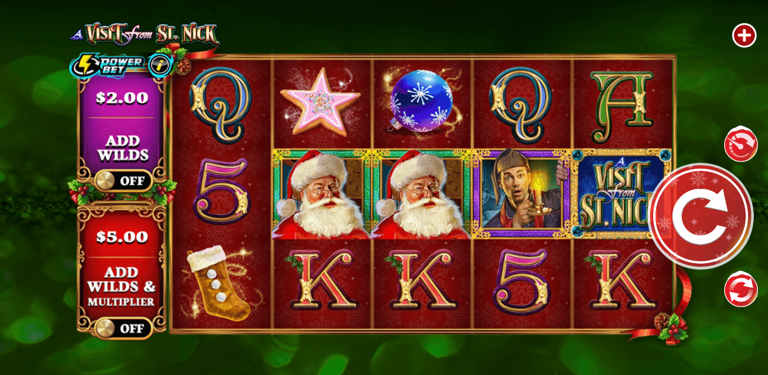 A Visit From St. Nick Power Bet High 5 Games Joker family