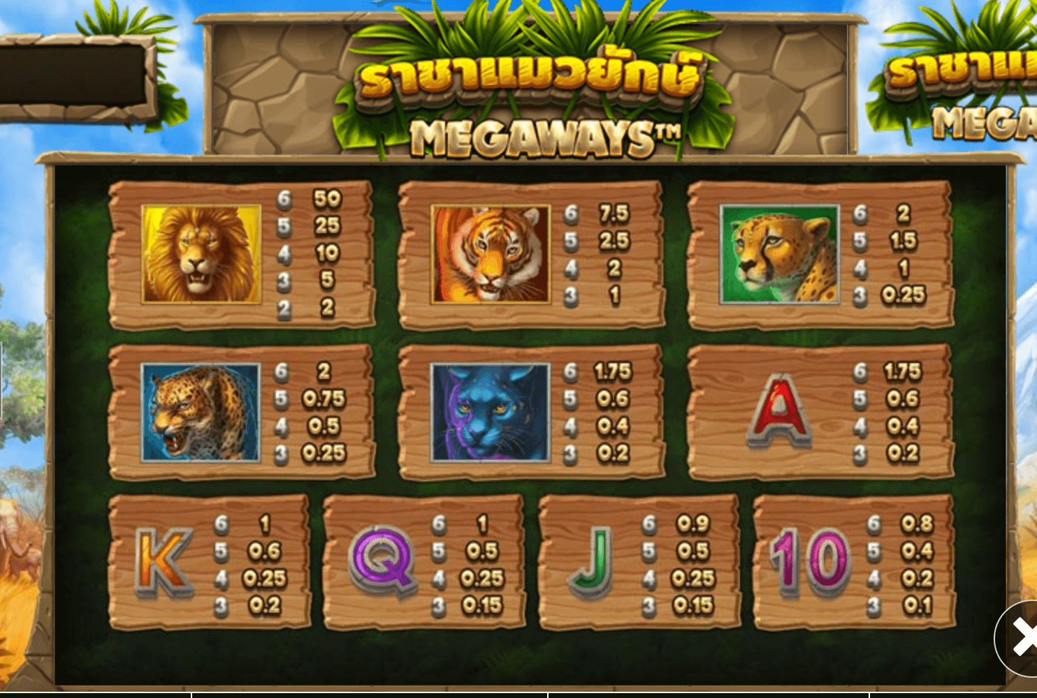 Big Cat King Megaways Blueprint Gaming www Joker388