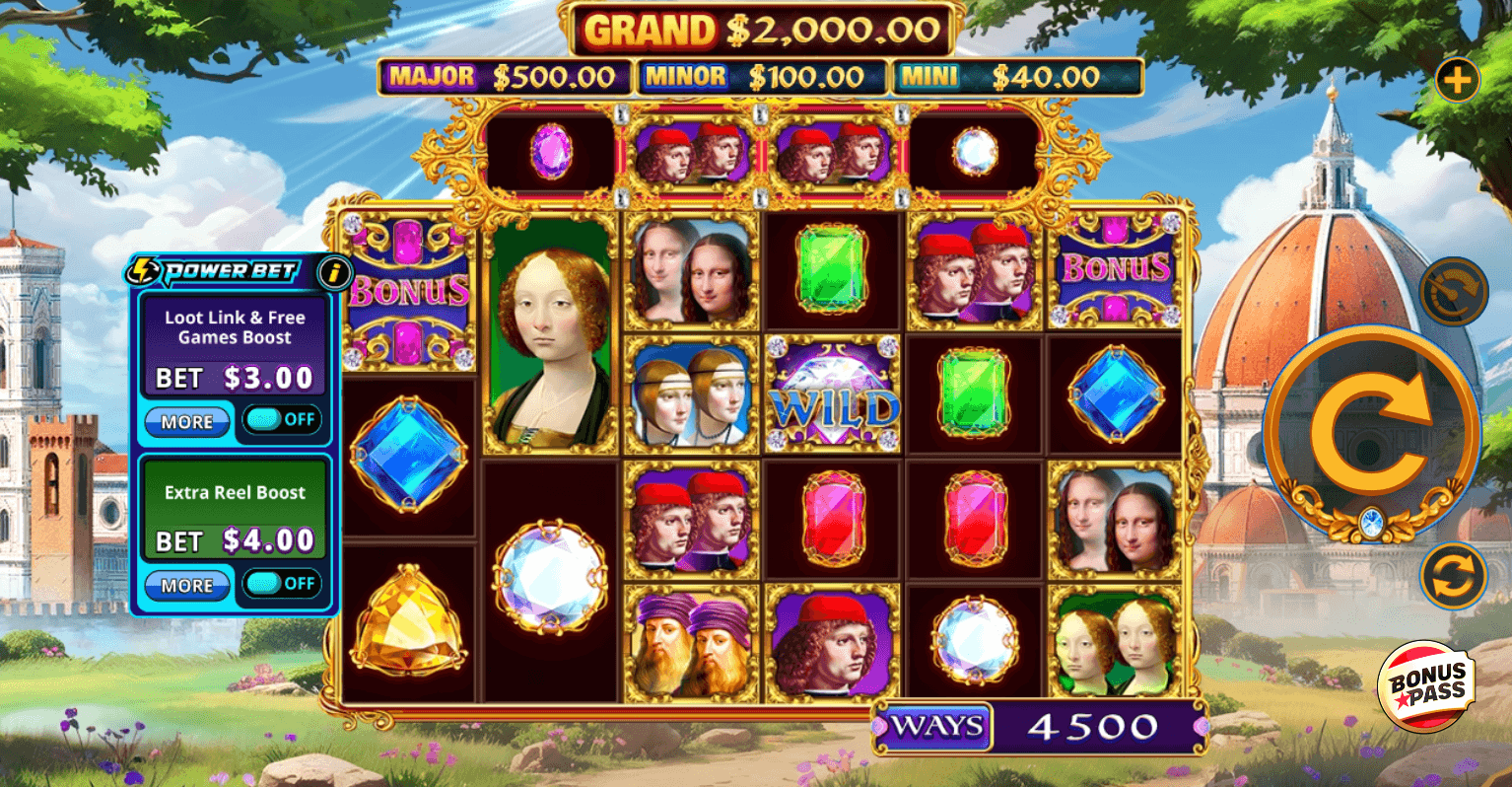 Da Vinci DeluxeWays 2 High 5 Games Joker123plus