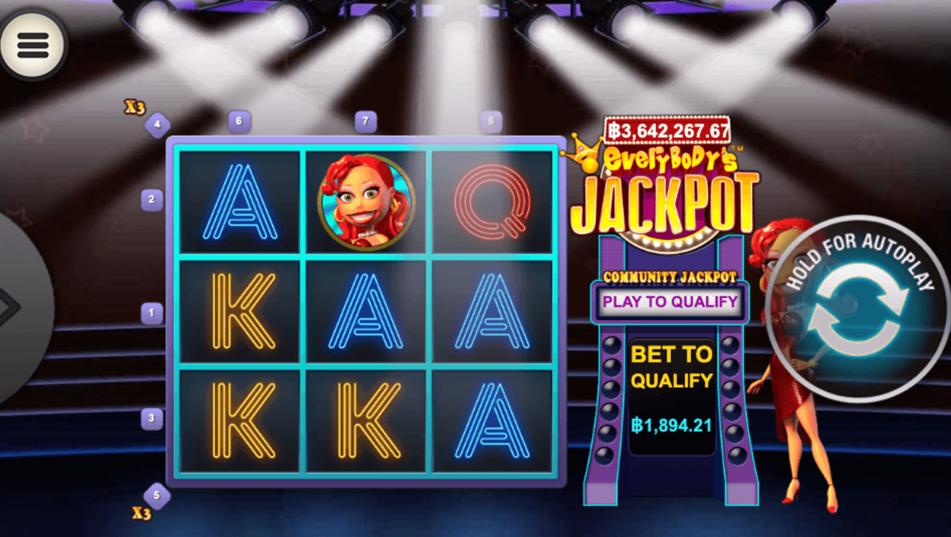 Everybody's Jackpot Playtech สล็อต Joker123