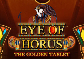 Eye of Horus The Golden Tablet Blueprint Gaming www Joker388