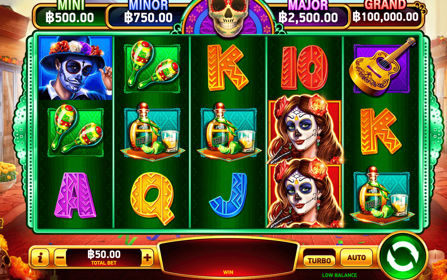 Feliz Dia de Los Muertos Playtech JOKER