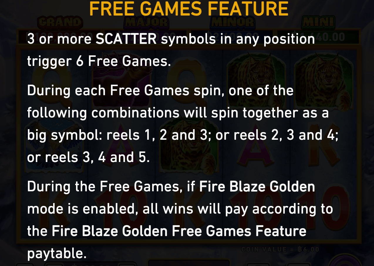 Fire Blaze- Tundra Wolf Playtech Joker gaming