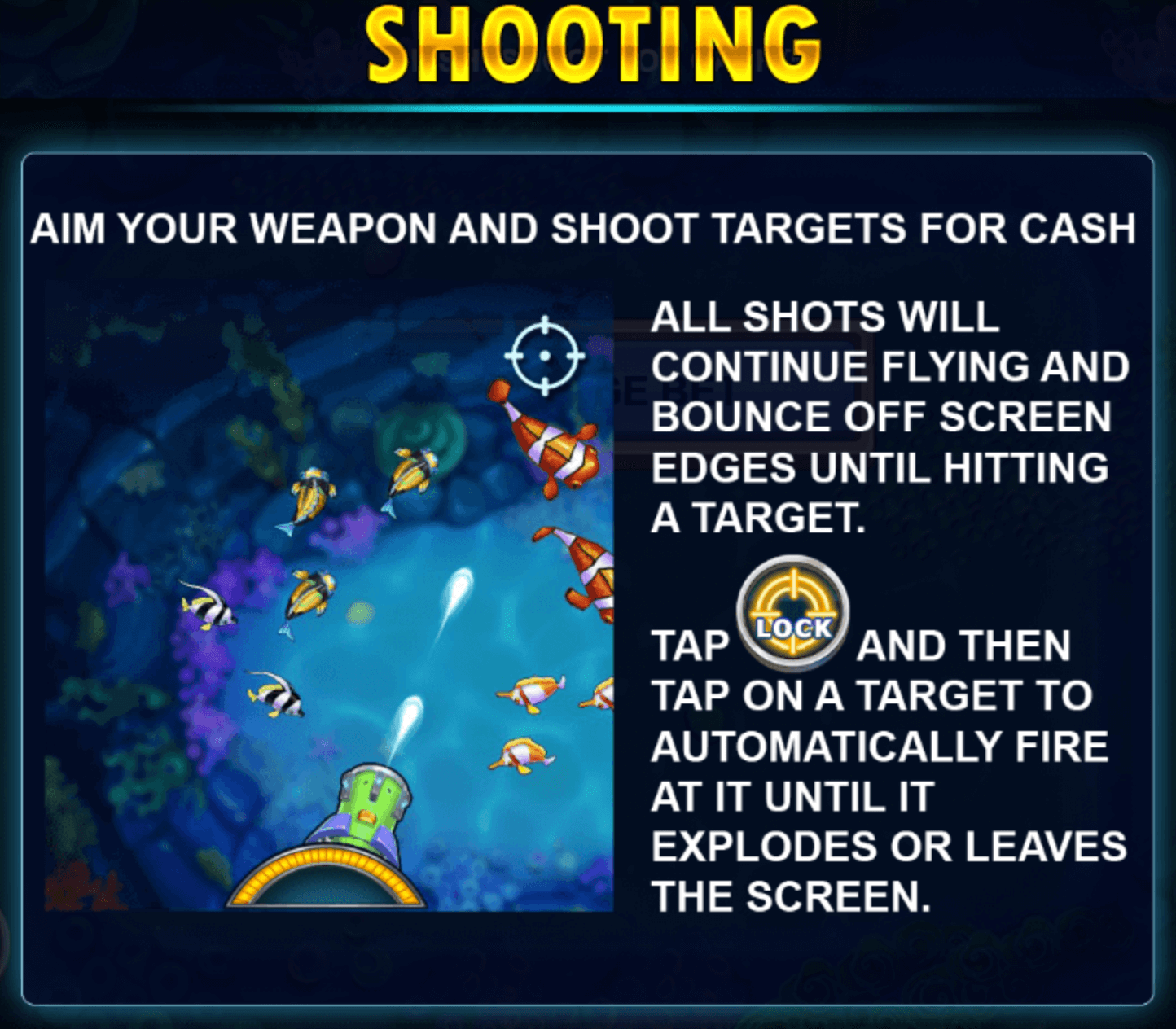 Fish Shoot for Cash Playtech slotJoker123