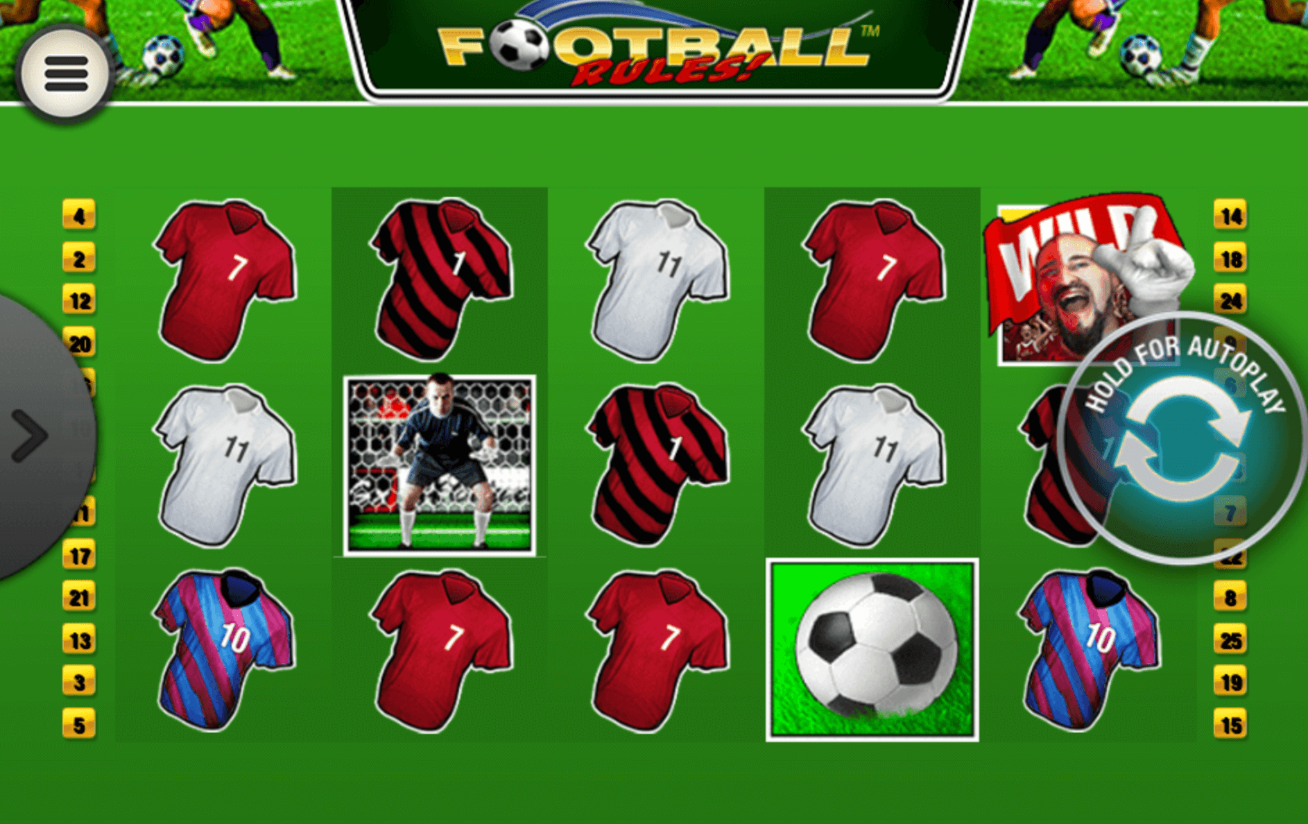 Football Rules Playtech 123Joker game