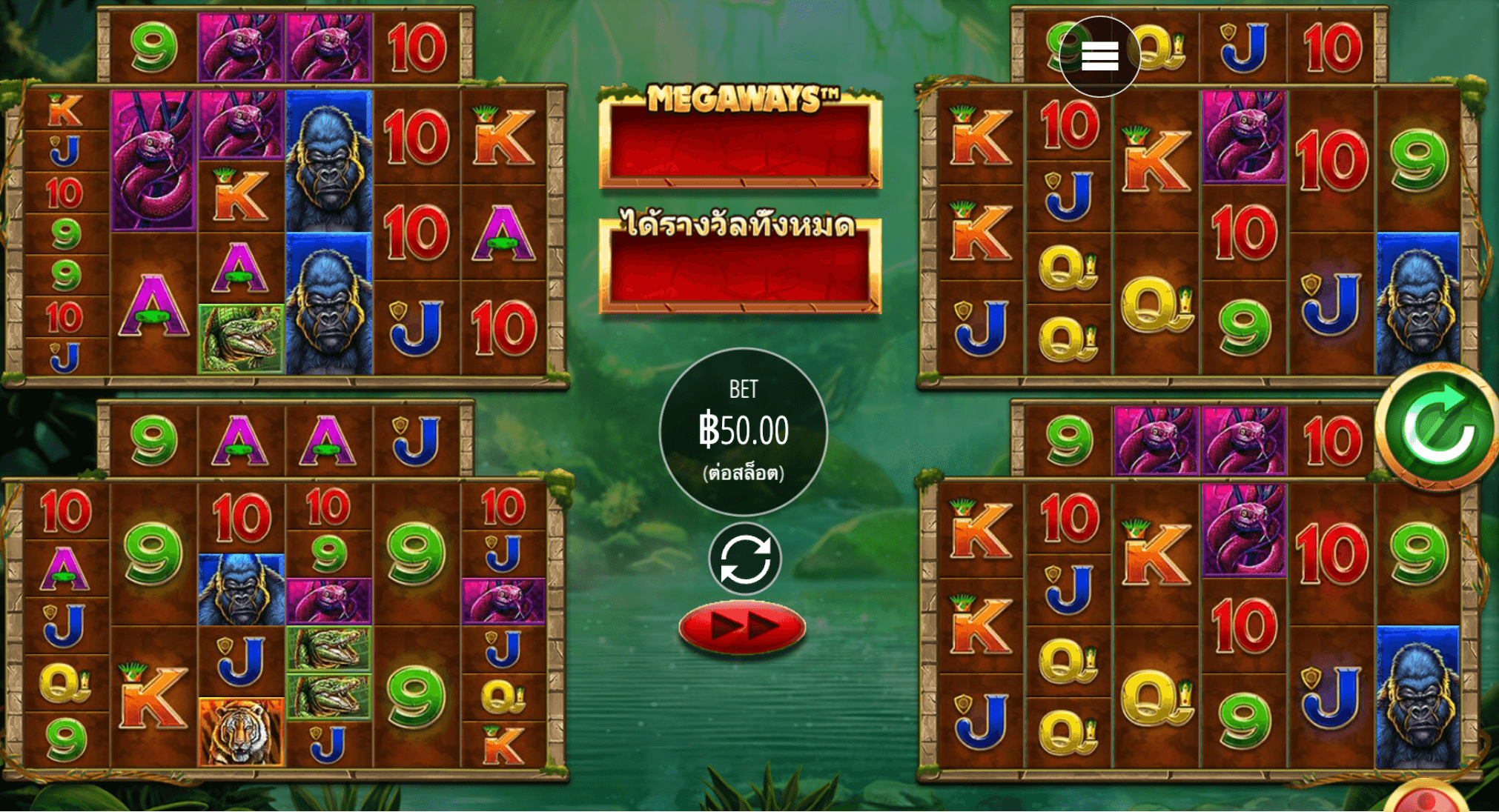 Gorilla Gold Megaways Blueprint Gaming Joker123plus
