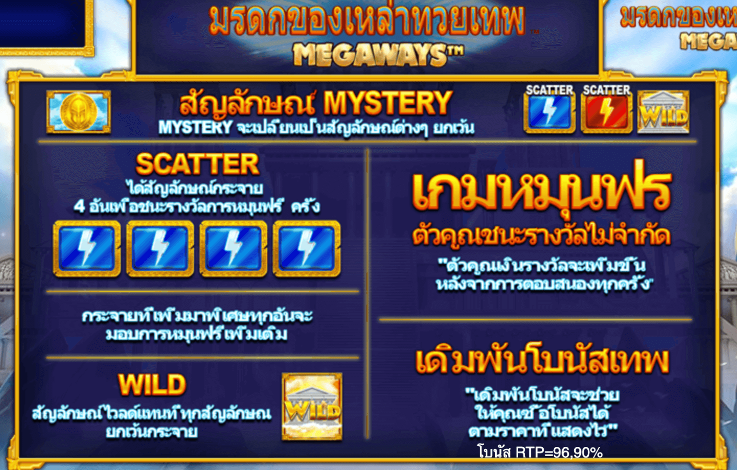 Legacy of Gods Megaways Blueprint Gaming Joker123 net