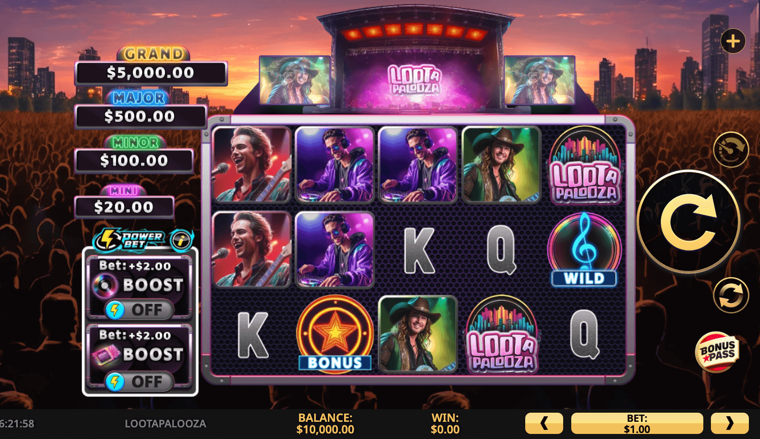 Lootapalooza High 5 Games Joker slot