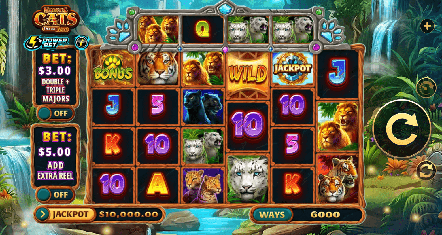 Majestic Cats DeluxeWays High 5 Games Joker game 123