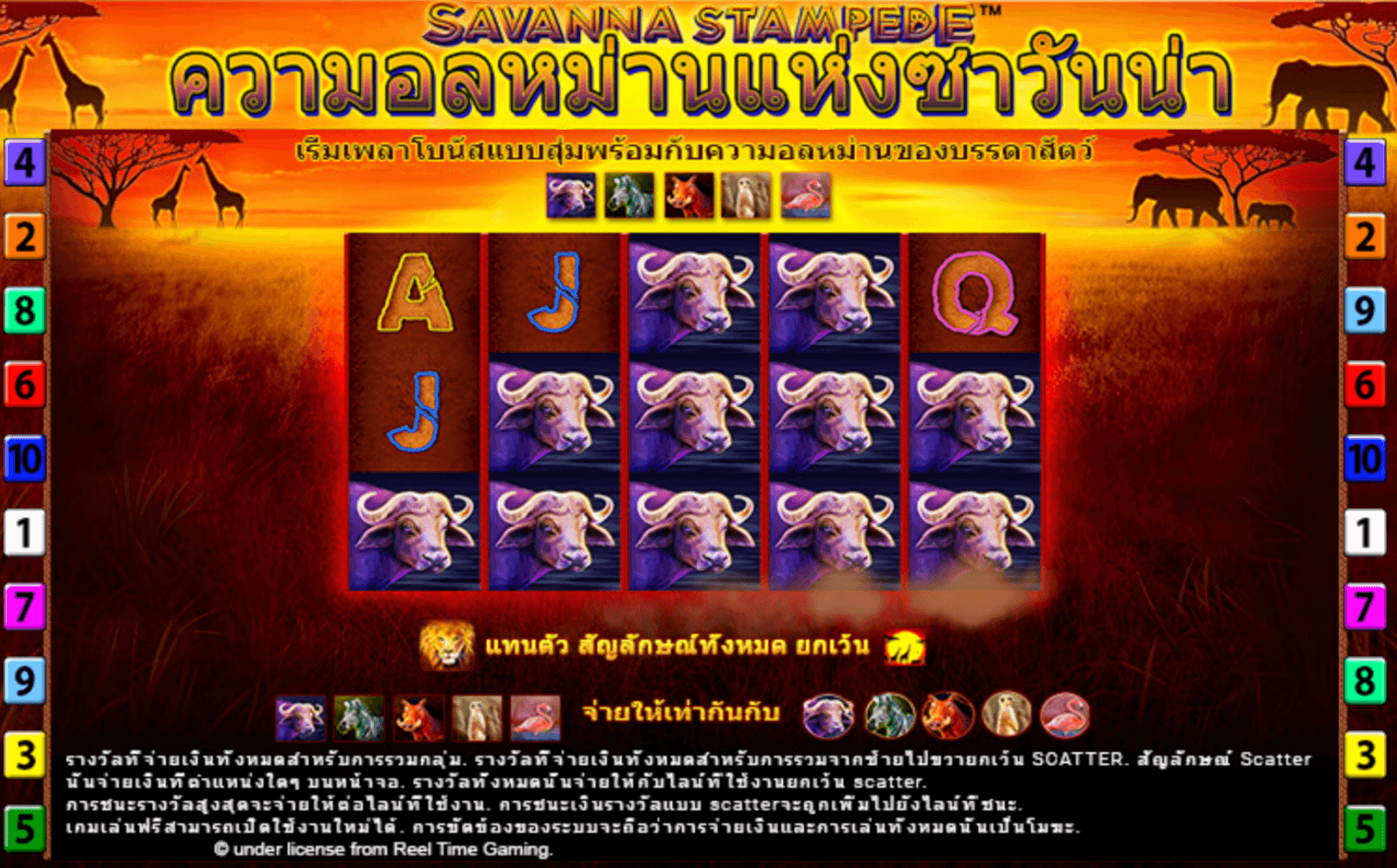 Savanna Stampede Blueprint Gaming Joker123 เว็บตรง ใหม่ล่าสุด