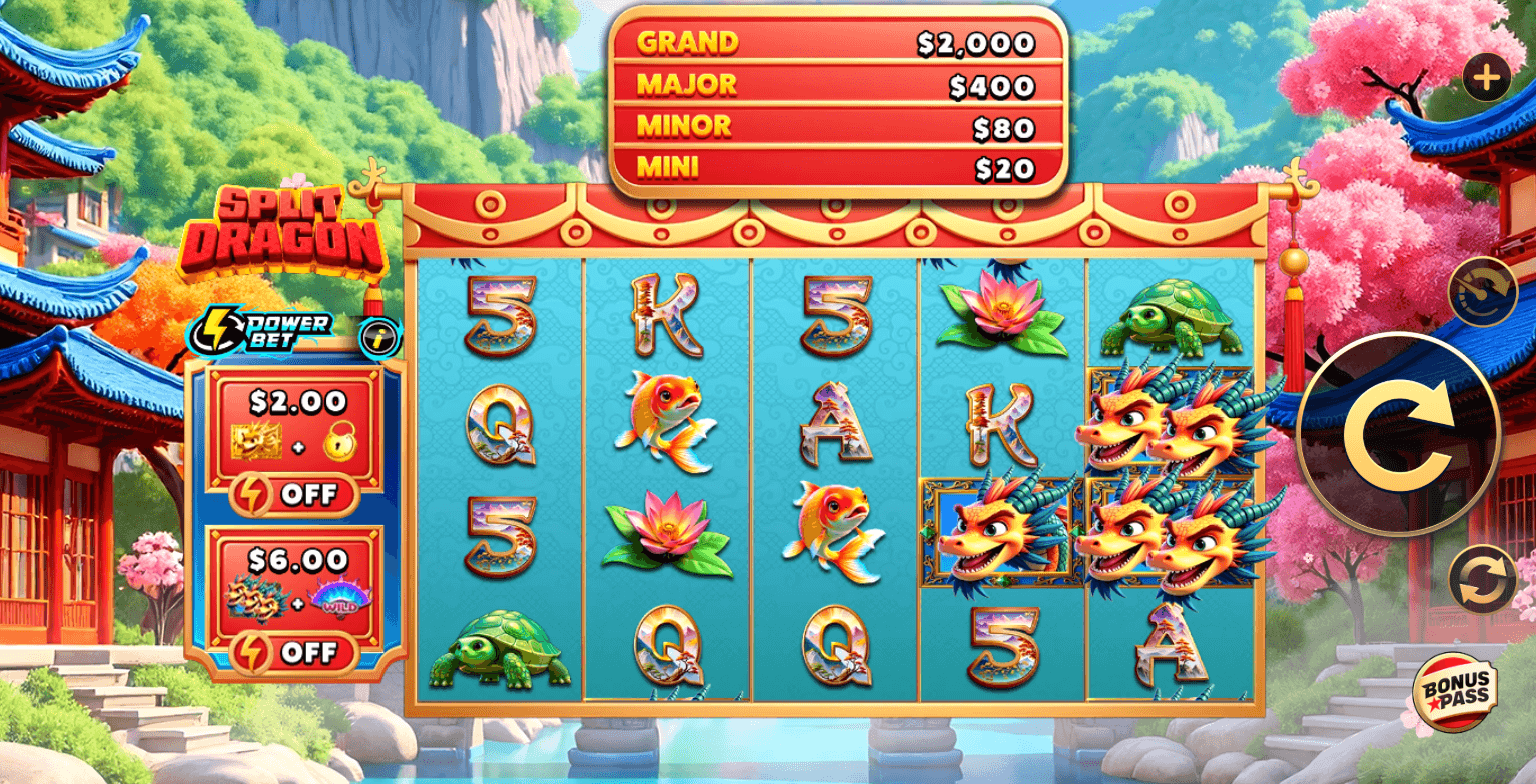 Split Dragon Power Bet High 5 Games Joker game 123