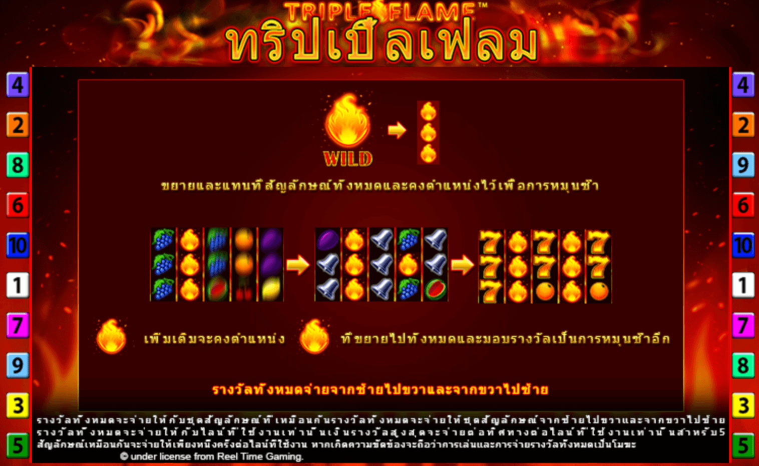Triple Flame Blueprint Gaming Joker123 com