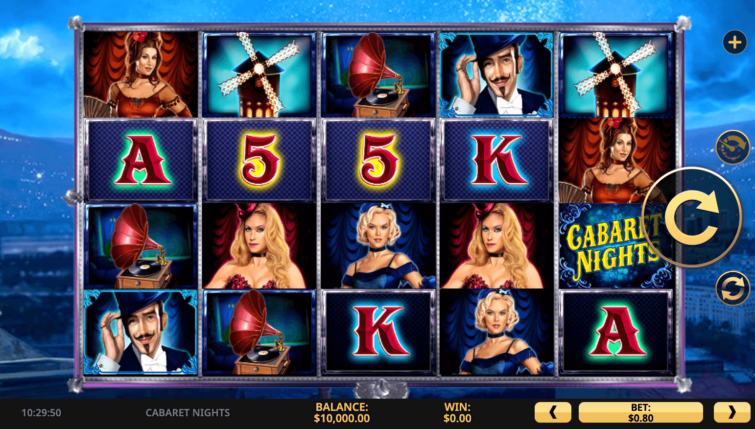 Cabaret Nights High 5 Games Joker family
