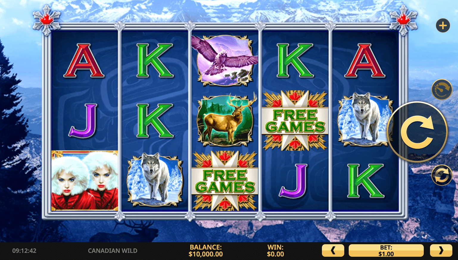Canadian Wild High 5 Games wwwJoker123c net