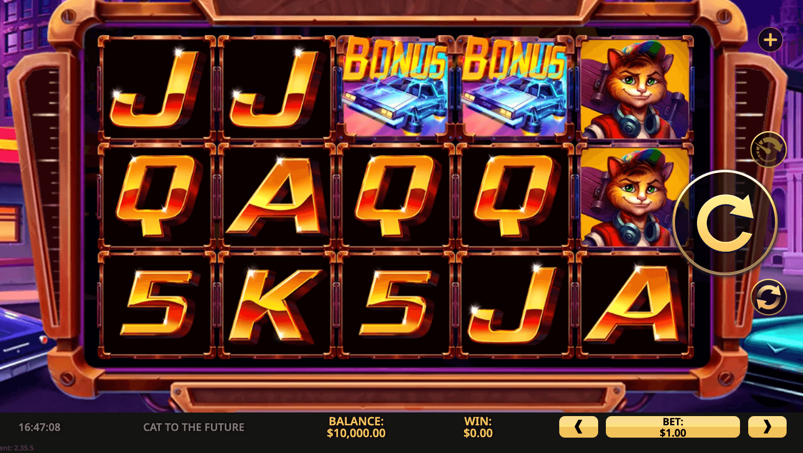 Cat to the Future High 5 Games wwwJoker