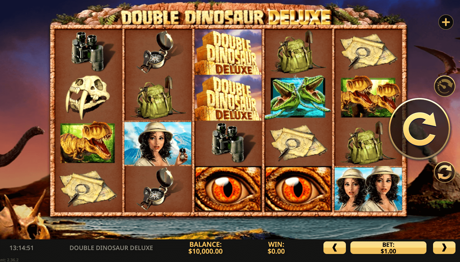 Double Dinosaur Deluxe High 5 Games game Joker388