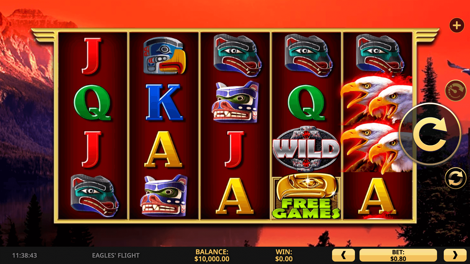 Eagles’ Flight High 5 Games Joker gaming
