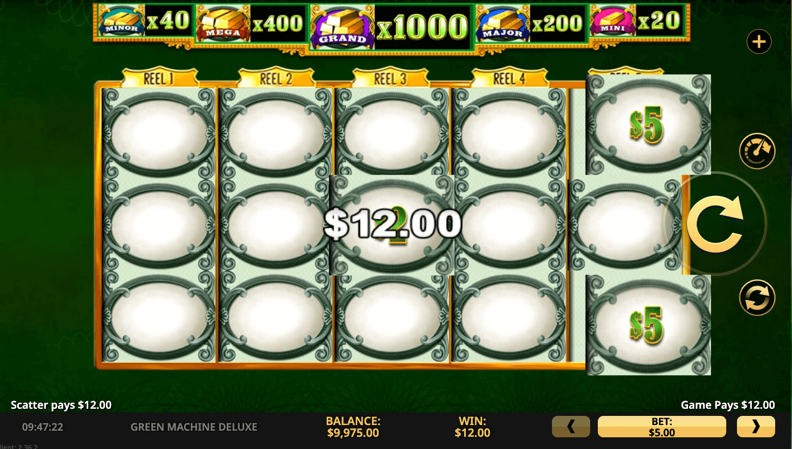 Green Machine Deluxe High 5 Games สล็อต Joker123