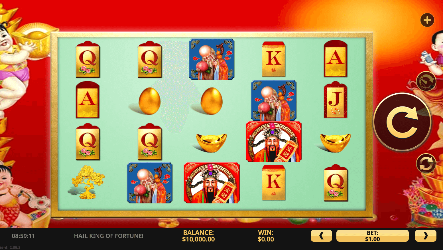 Hail King Of Fortune! High 5 Games Joker game 123