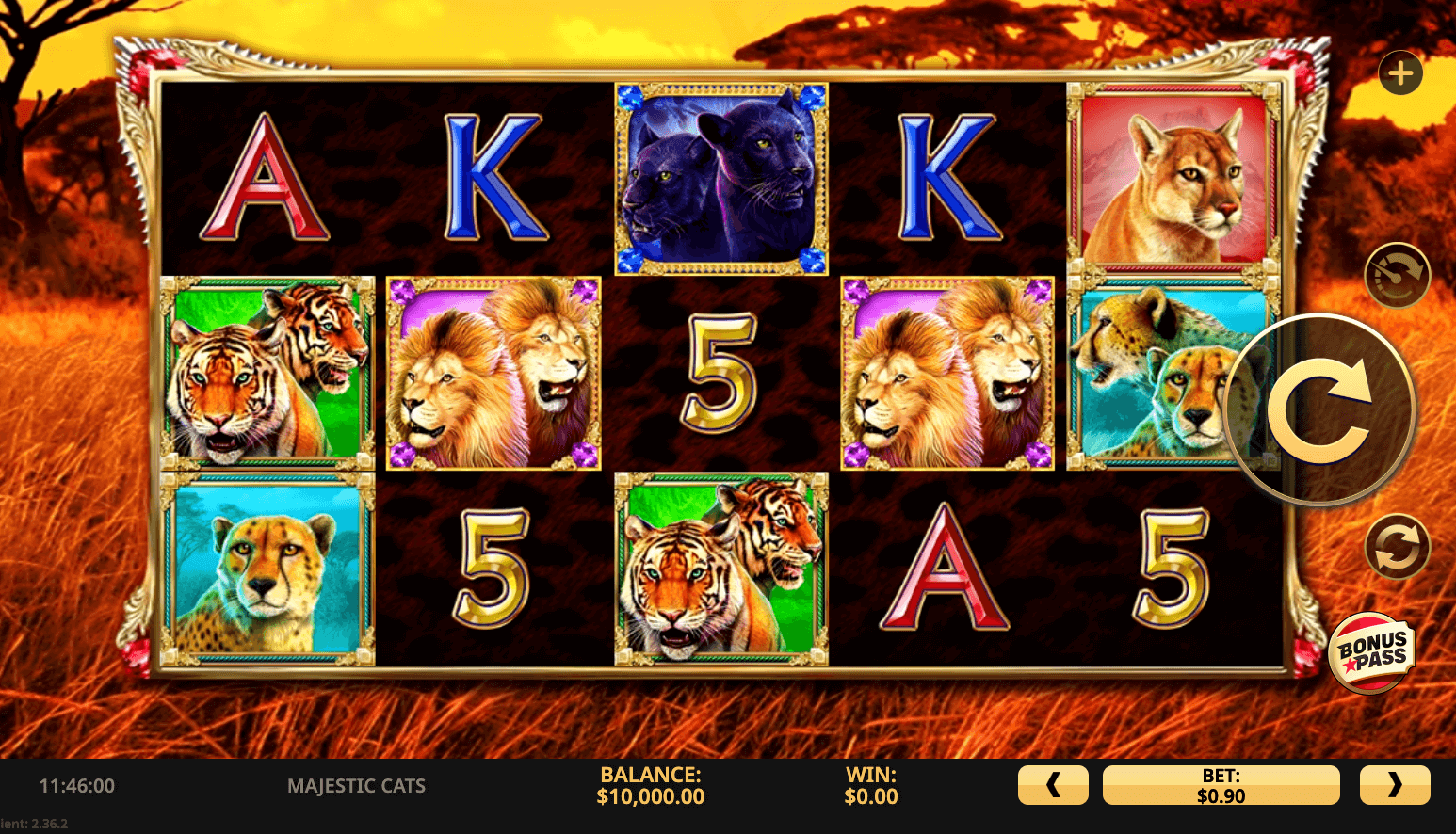 Majestic Cats High 5 Games Joker family