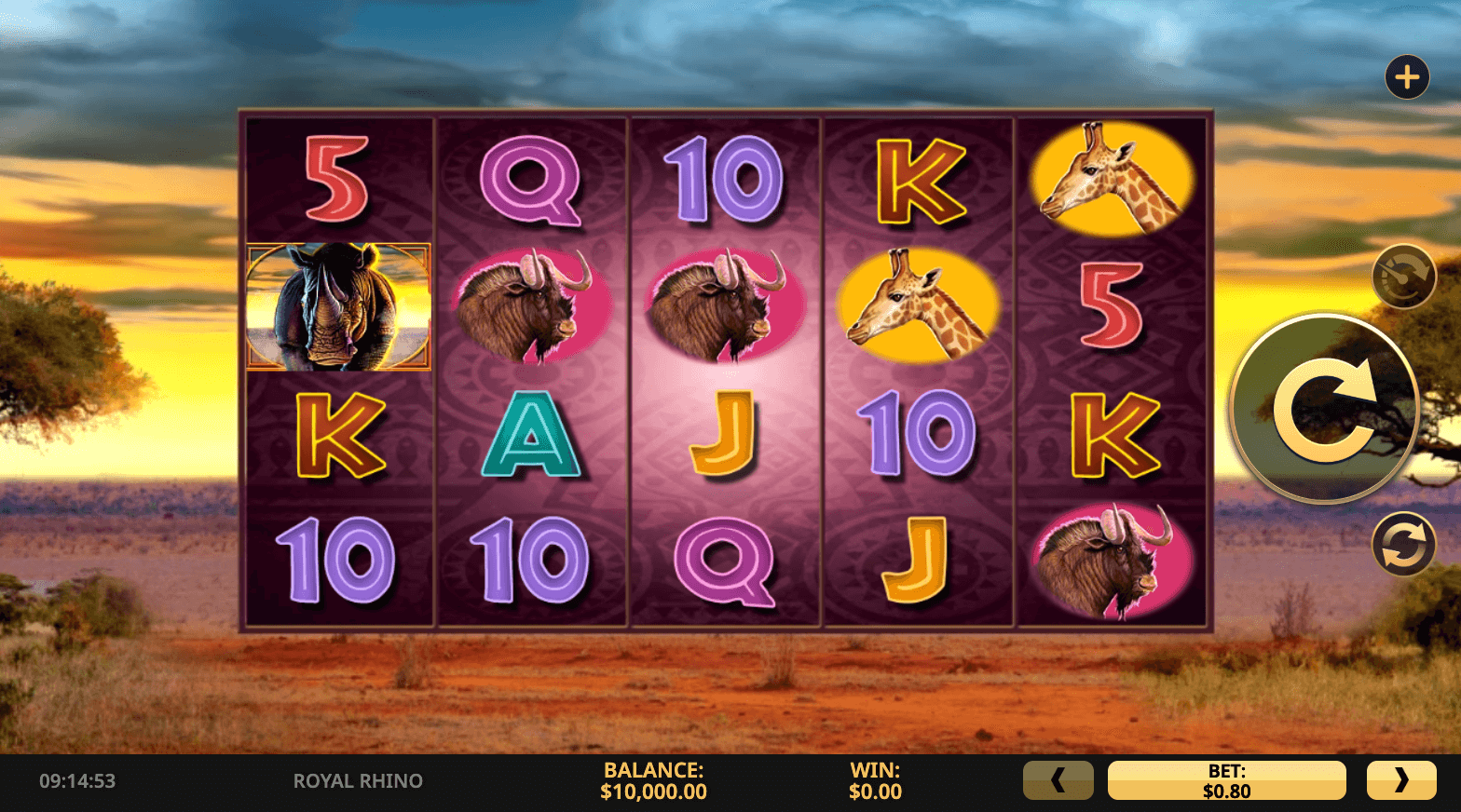 Royal Rhino High 5 Games Joker family