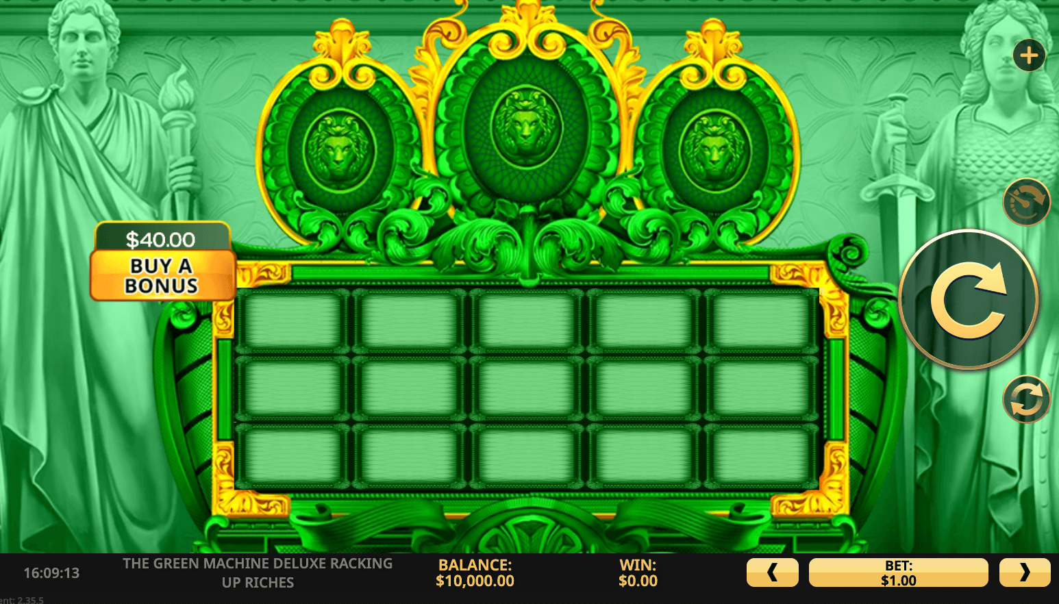 The Green Machine Deluxe: Racking Up Riches High 5 Games Joker family