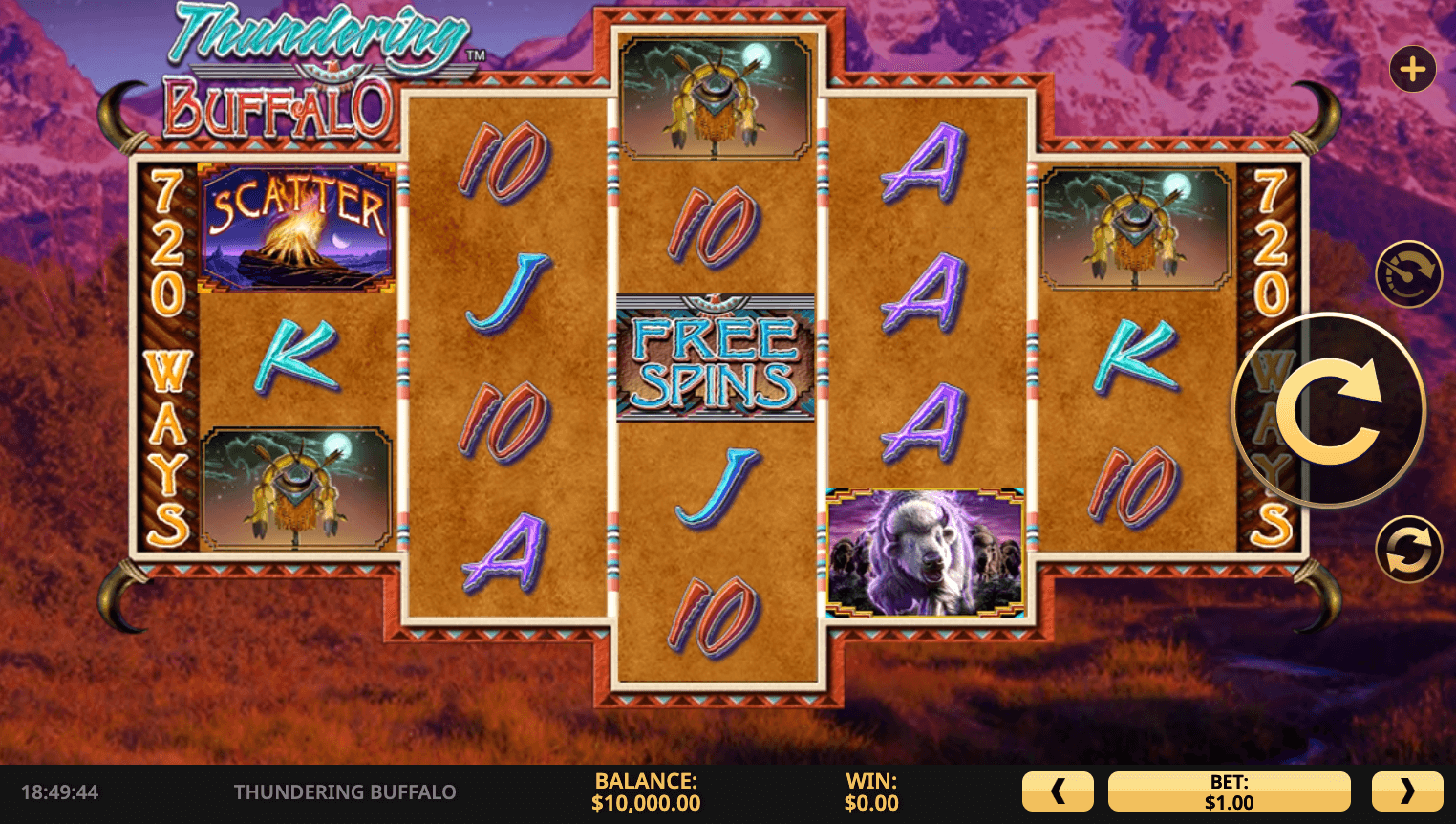 Thundering Buffalo High 5 Games Joker123 slot