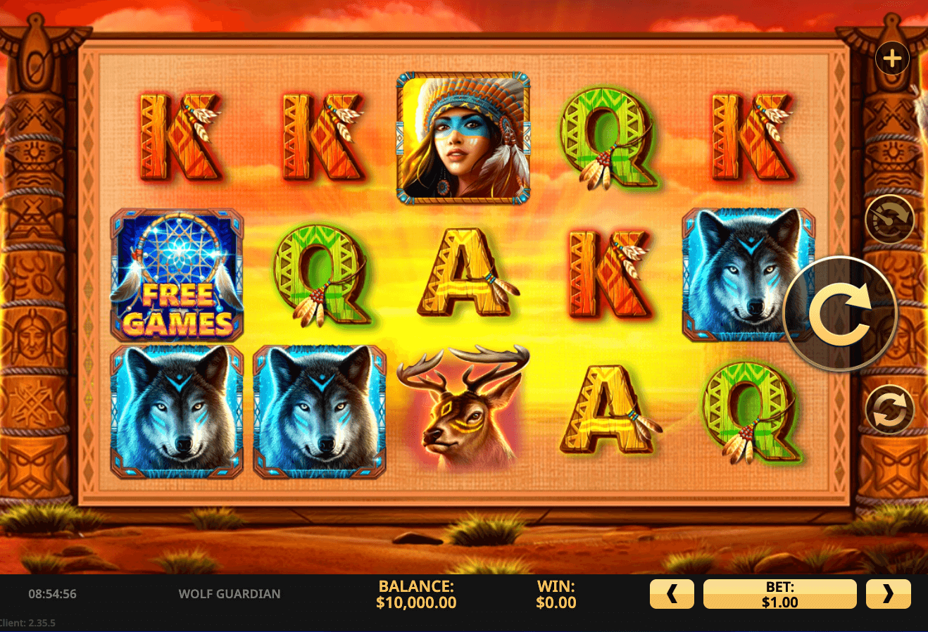 Wolf Guardian High 5 Games 123Joker game