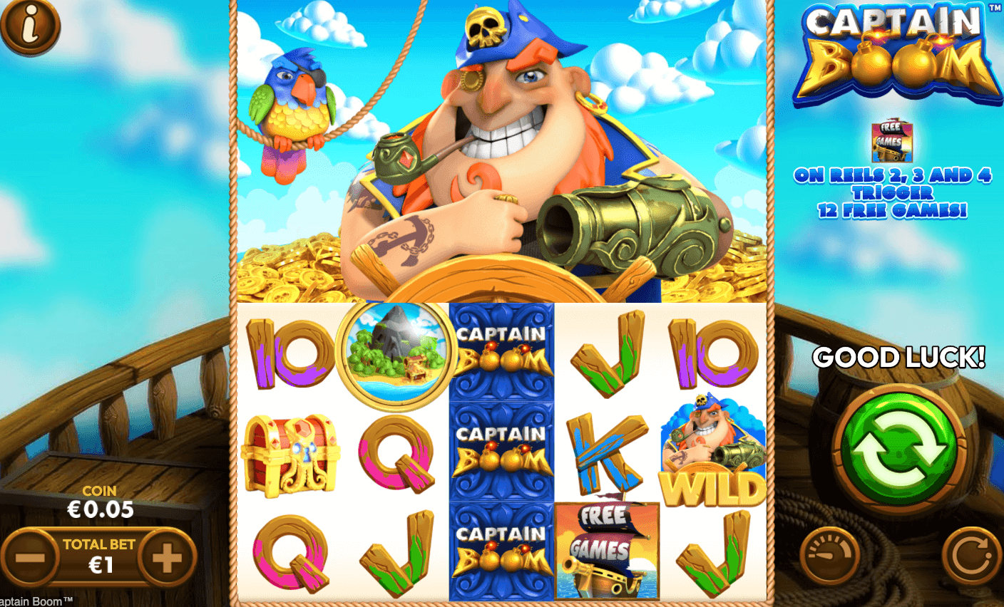 Captain Boom Skywind Group 123Joker game