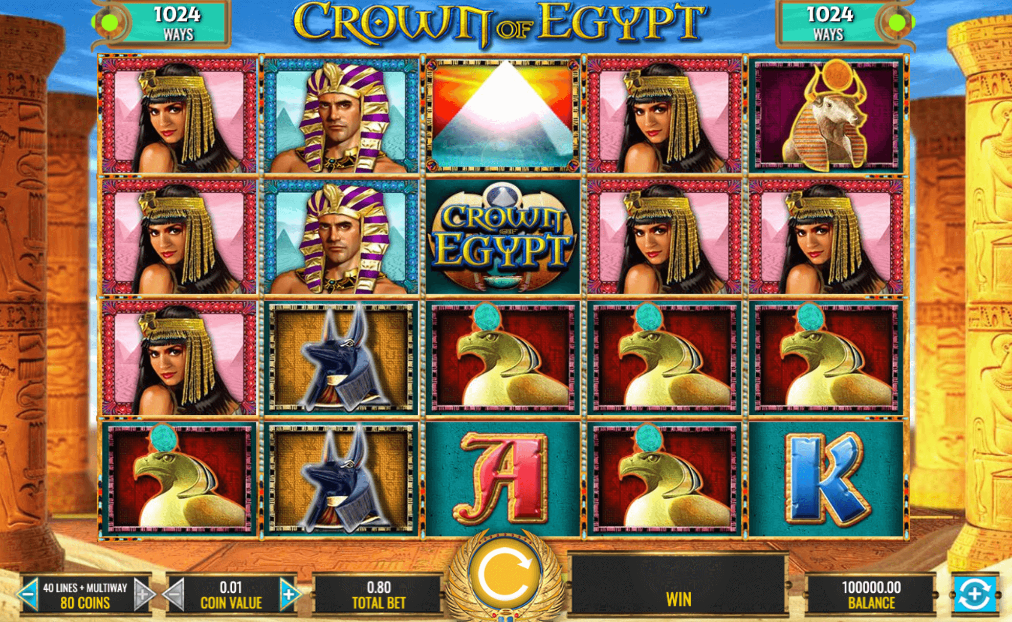 Crown of Egypt ​​IGT Slots JOKER