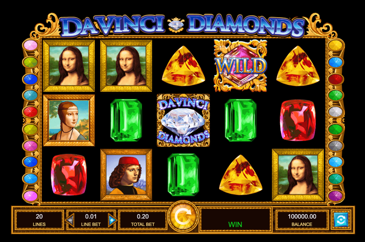 Da Vinci Diamonds IGT Slots Joker123th