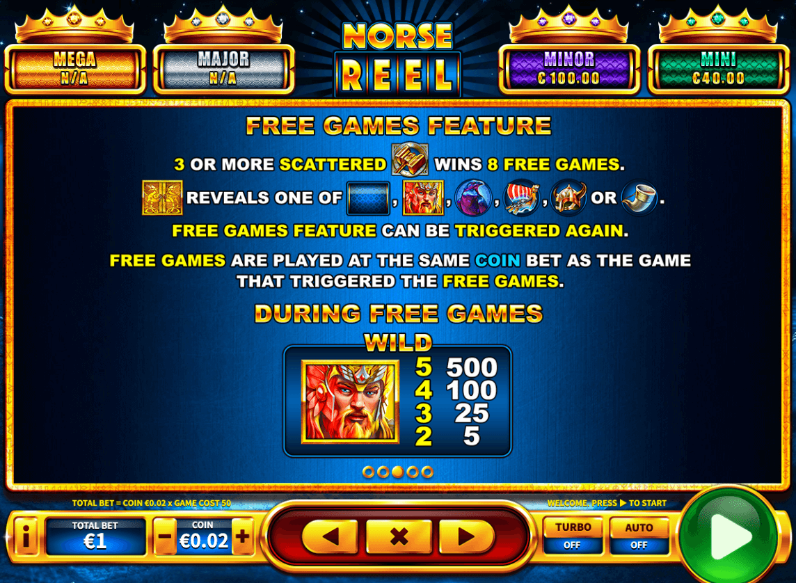 Jackpot Reel Norse Reel Skywind Group game Joker388