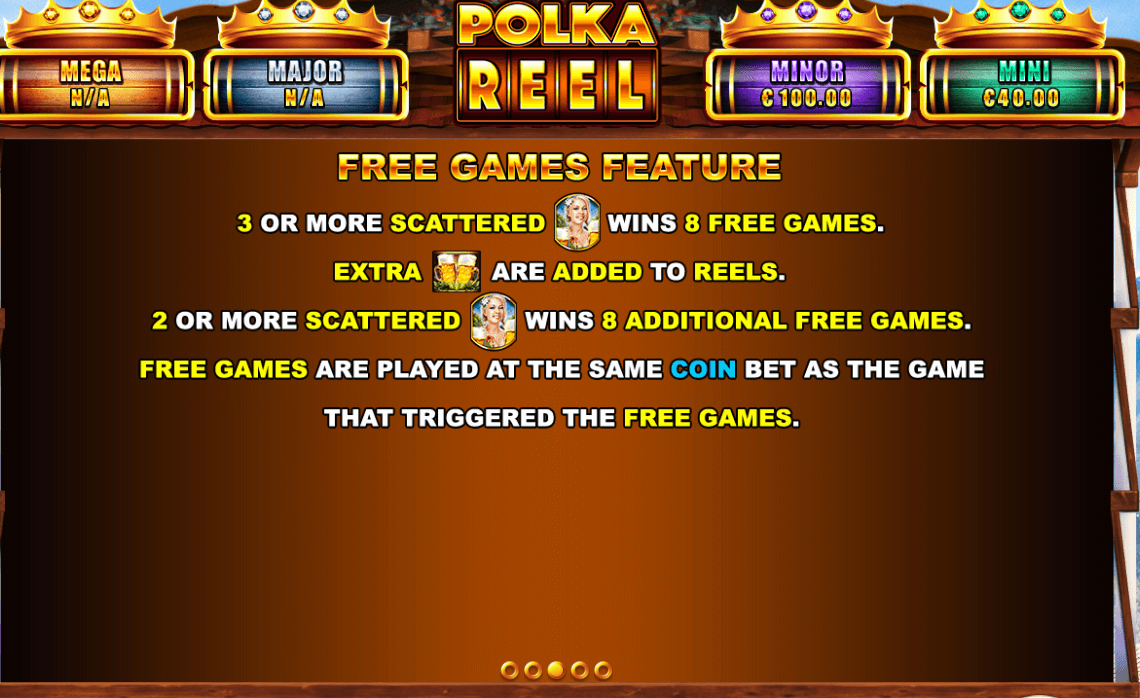 Jackpot Reel Polka Reel Skywind Group Joker family