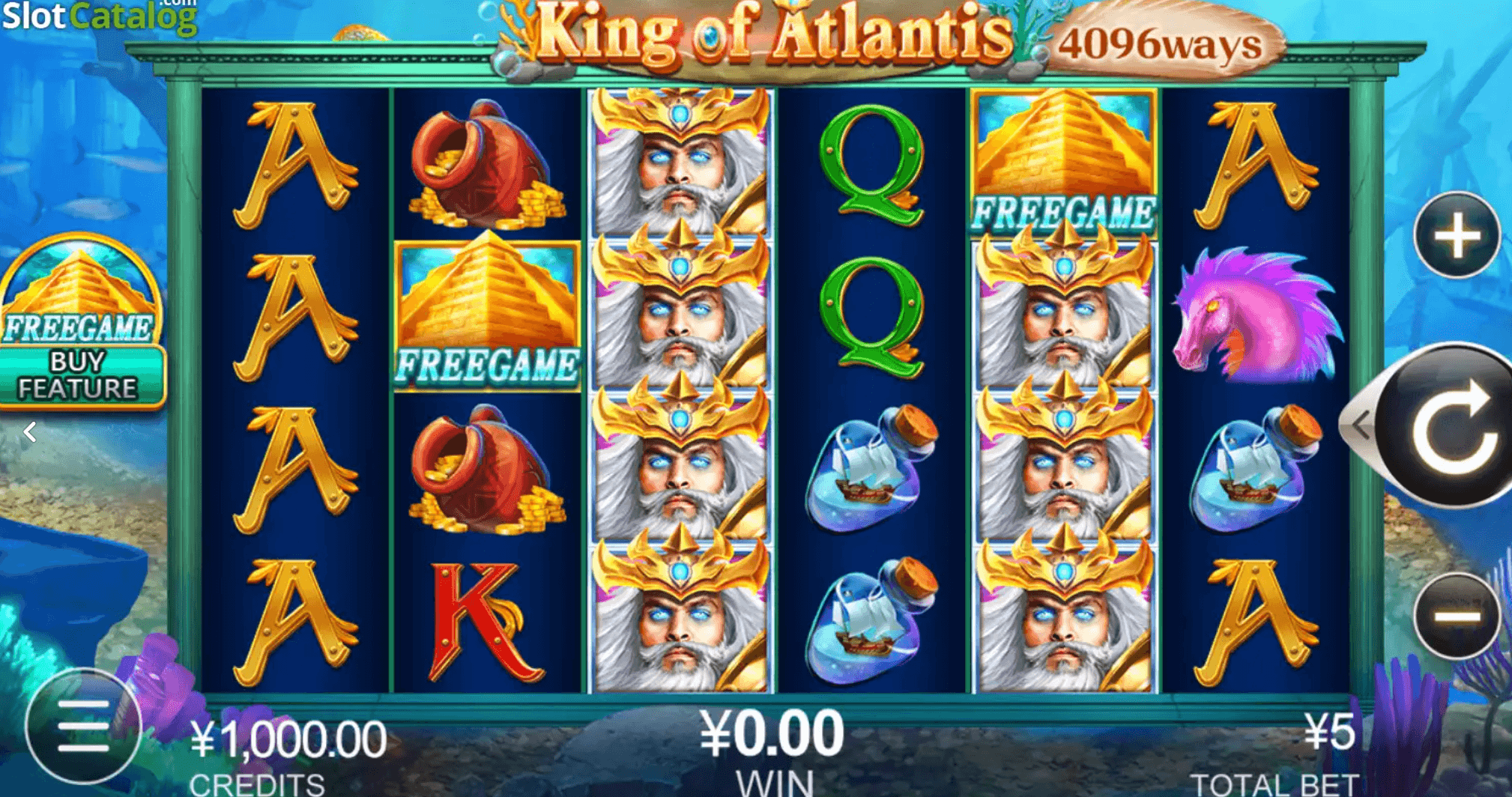 King of Atlantis IGT Slots www Joker388