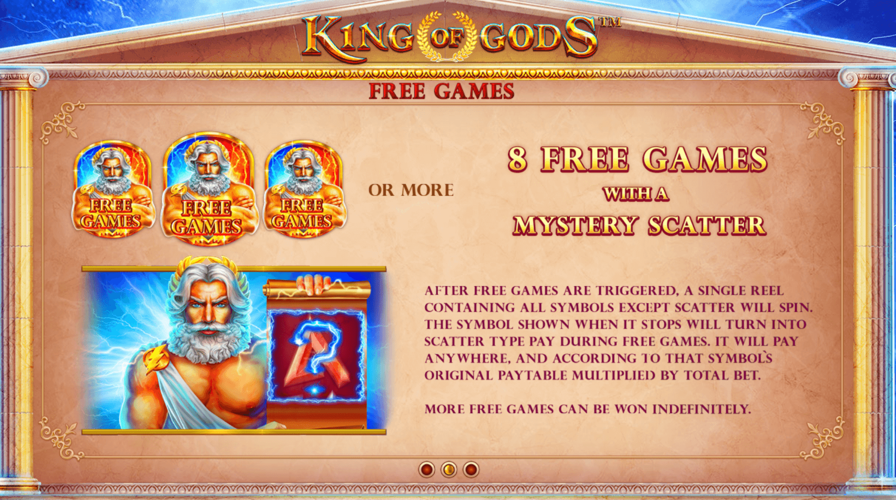 King of Gods Skywind Group 123Joker game