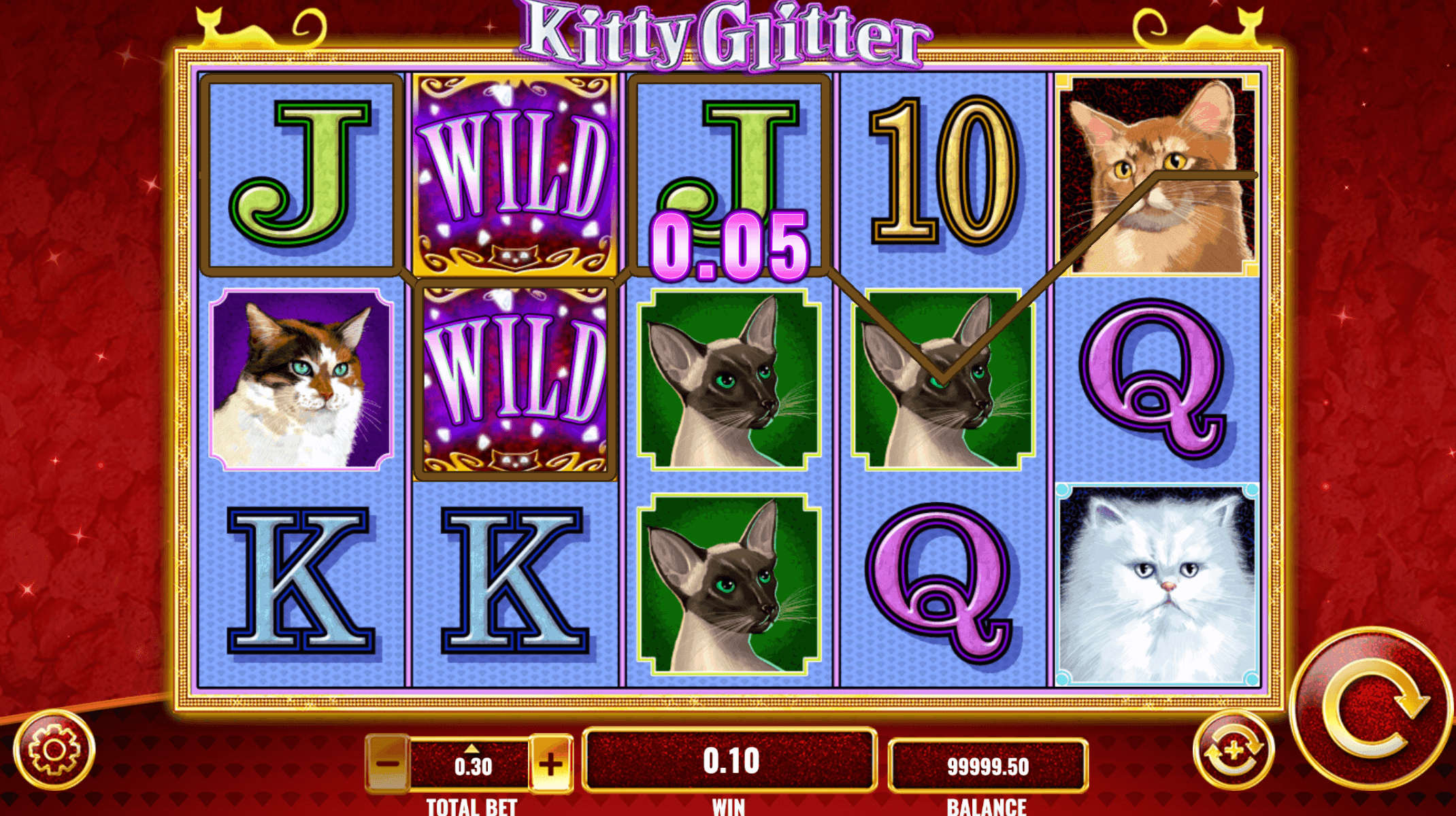 Kitty Glitter IGT Slots 123Joker game