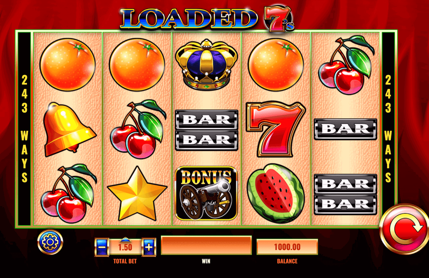 Loaded 7's IGT Slots Joker123 net