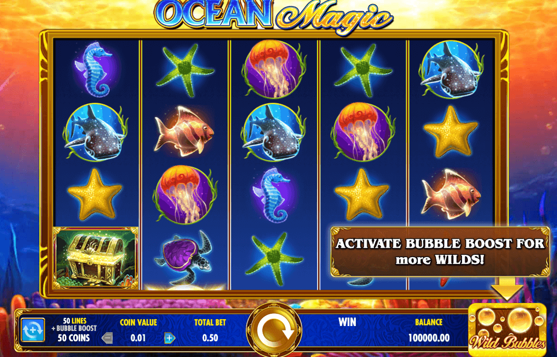 Ocean Magic IGT Slots 123Joker game