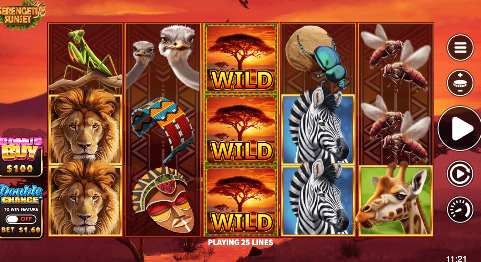 Serengeti Sunset Skywind Group www Joker388