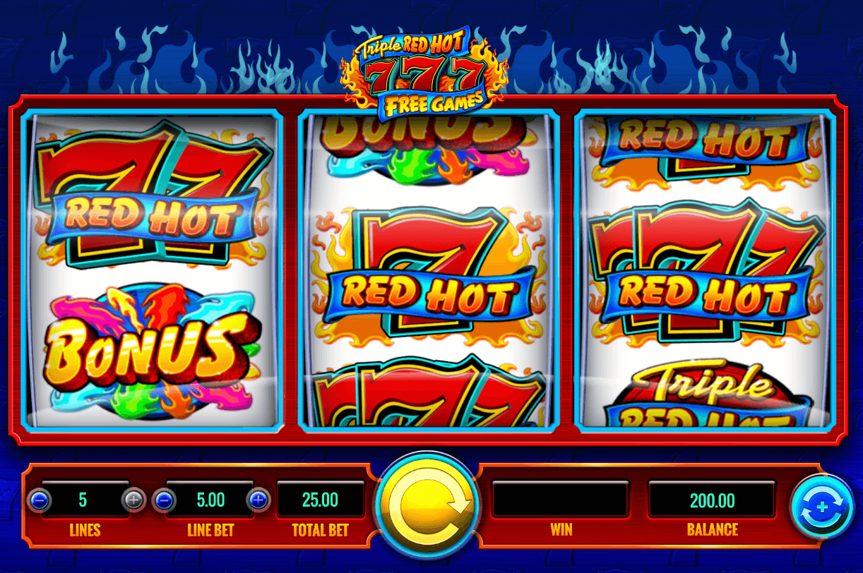 Triple Red Hot 777 IGT Slots Joker family