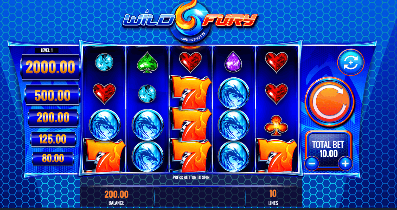 Wild Fury Jackpots IGT Slots game Joker388