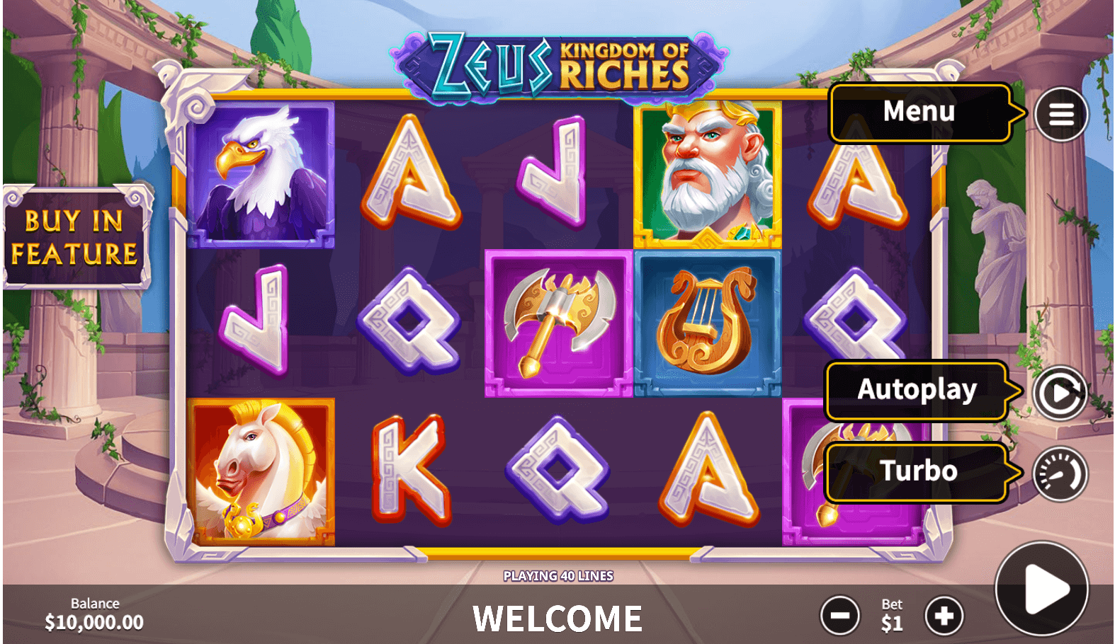 Zeus Kingdom of Riches ​​Skywind Group Joker1234th