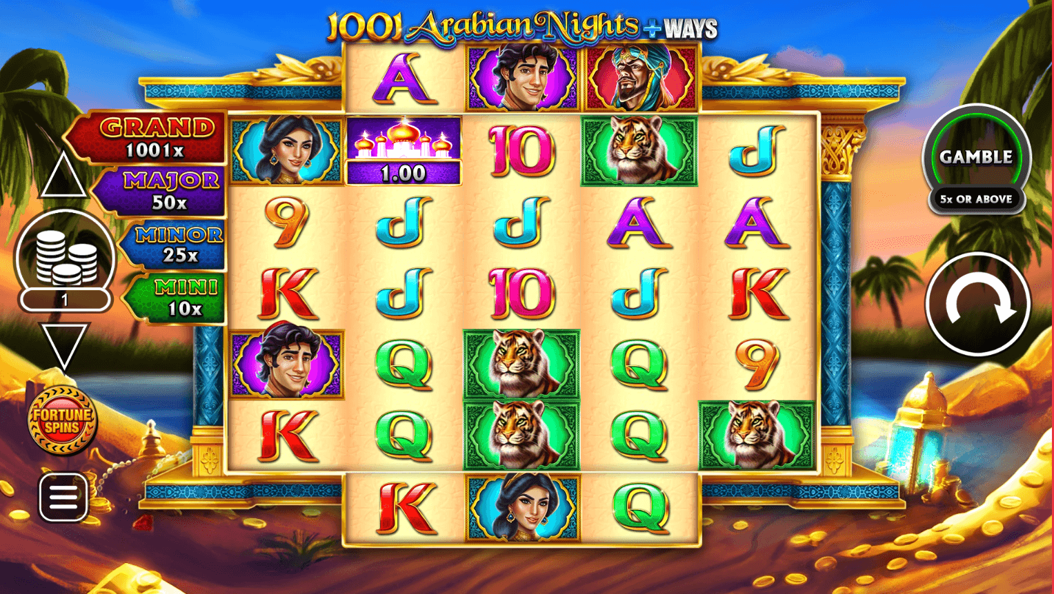 1001 Arabian Nights Plus Ways Inspired Slot Joker123 com