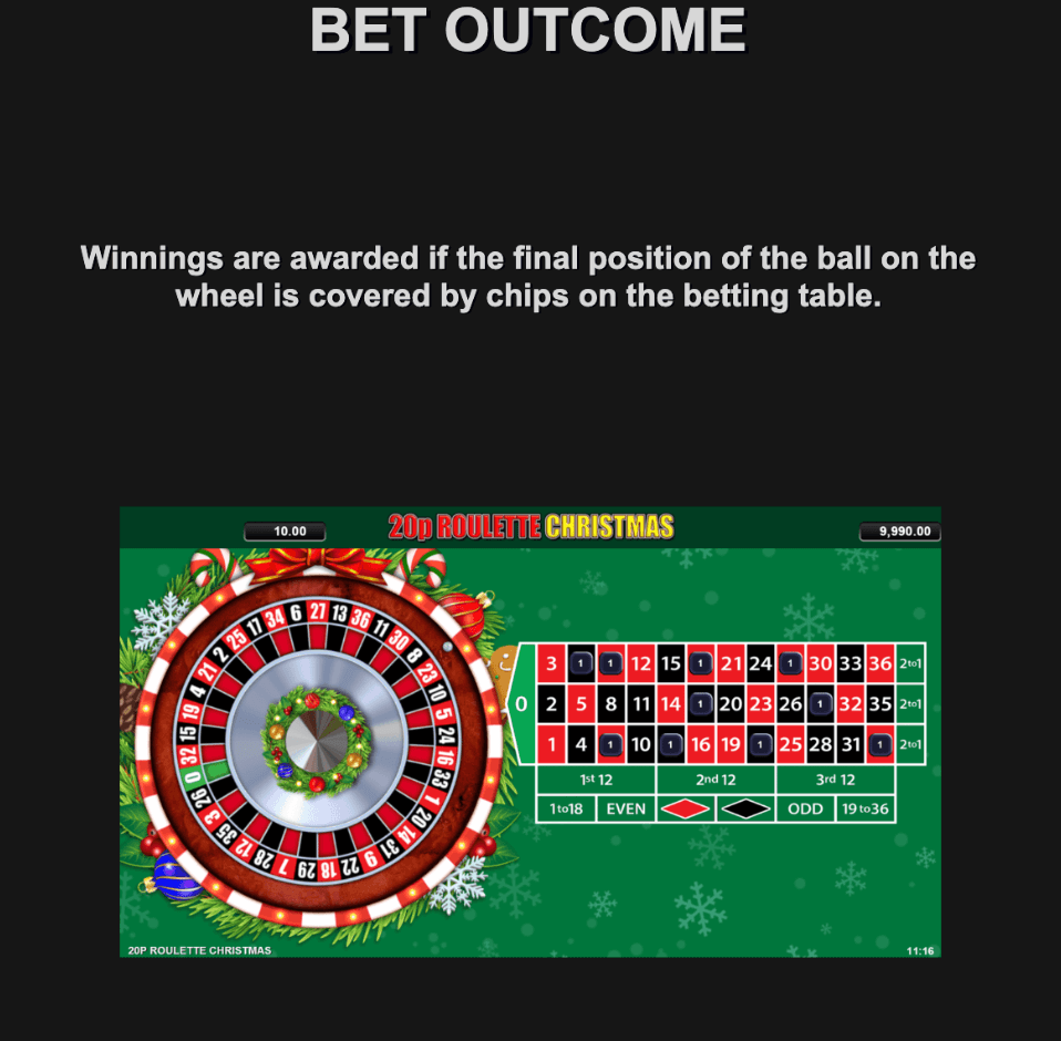 20p Roulette Christmas Inspired Slot Joker123th